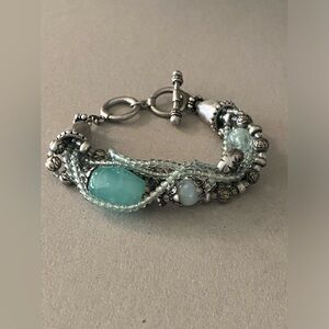 Premier Design, Magnificent Multi Strand Toggle Bracelet.